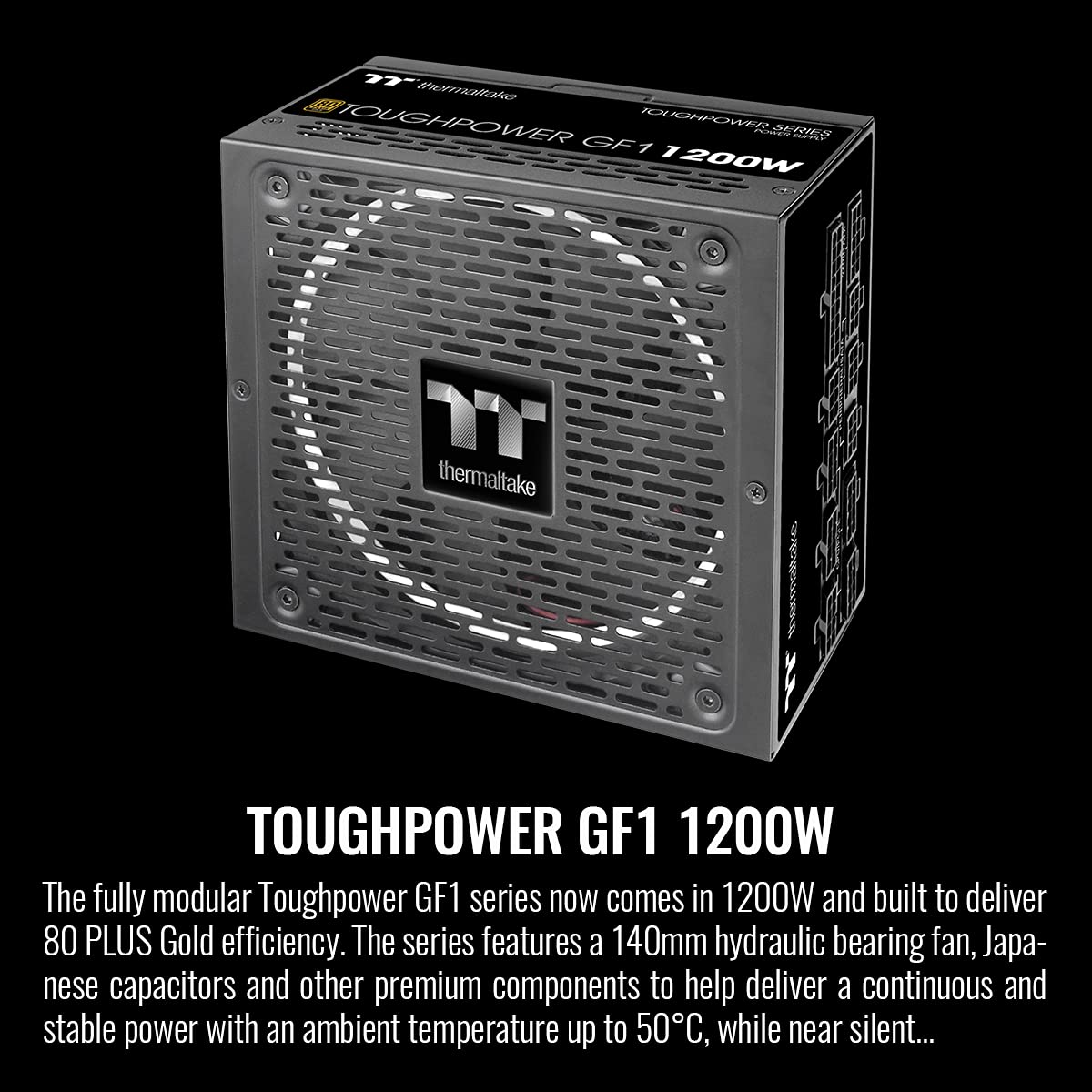 Thermaltake Toughpower GF1 1200W 80+ Gold Analog Controlled